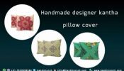 Indian Ethnic Kantha work cushion covers by Handicrunch