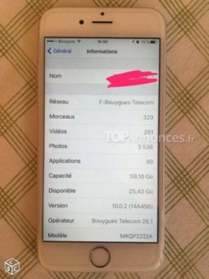 Iphone 6s 64gb Silver